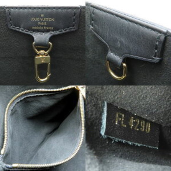 Louis Vuitton Handbag Noir Black Belmont Brown Damier NV - Picture 8 of 9